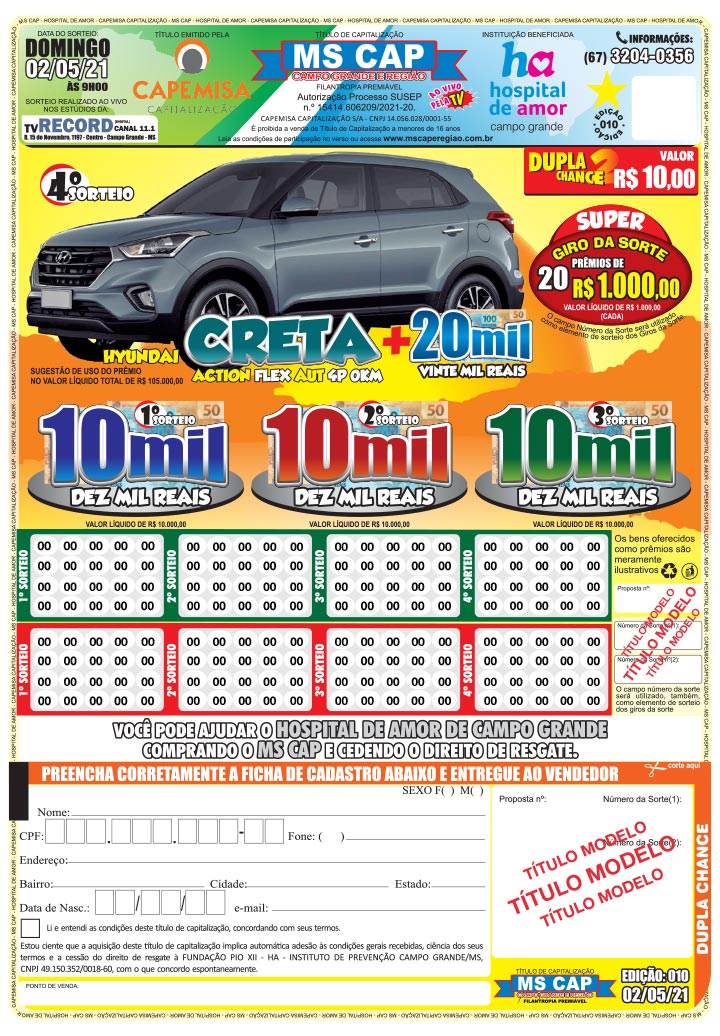 Prêmios MS Cap e Região